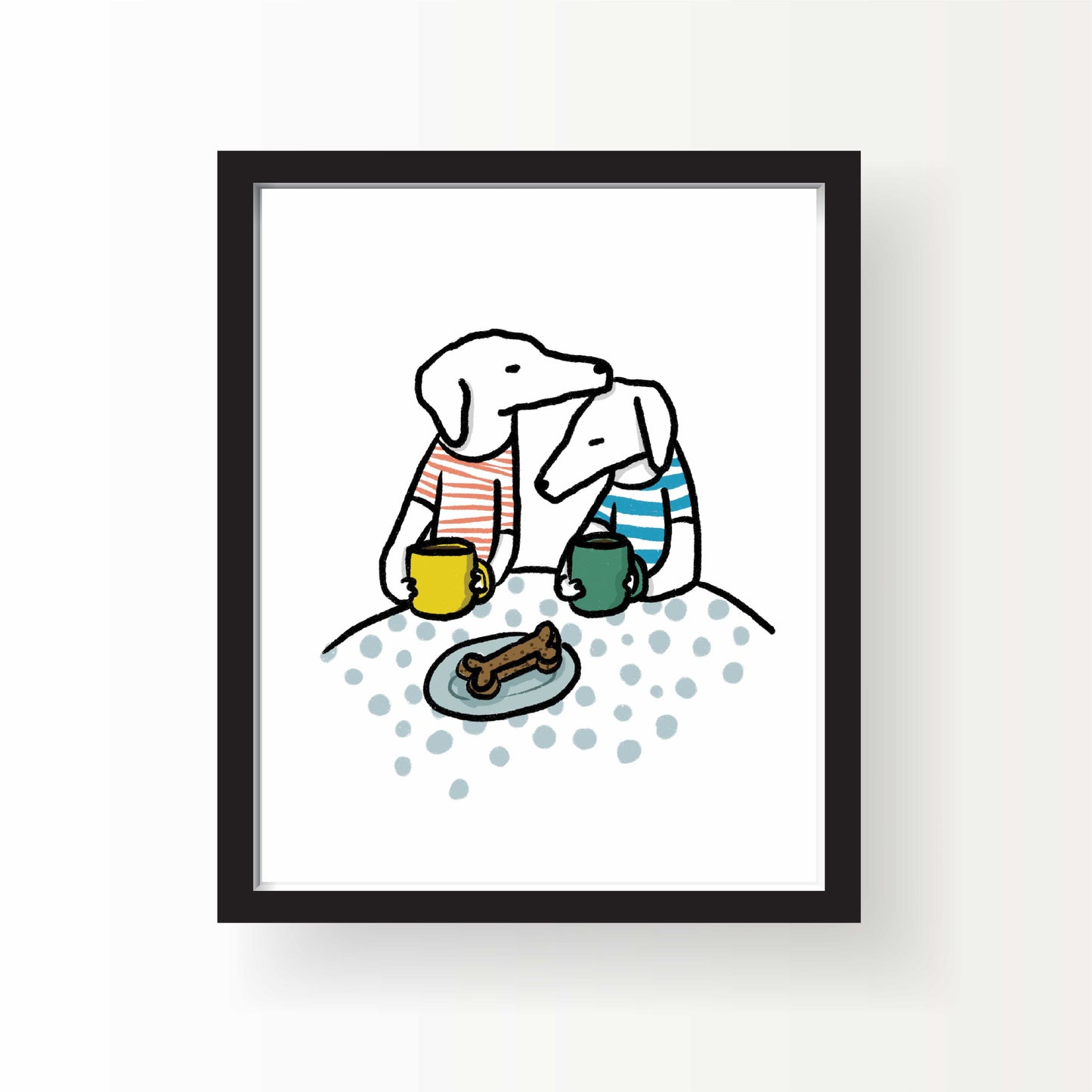 Boop Dogs 8x10 Art Print – Stylish Dog Wall Art