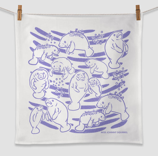 Manatee Tea Towel