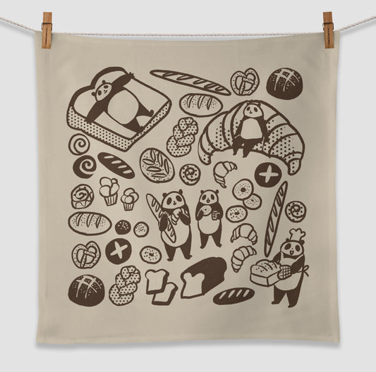Panda Tea Towel