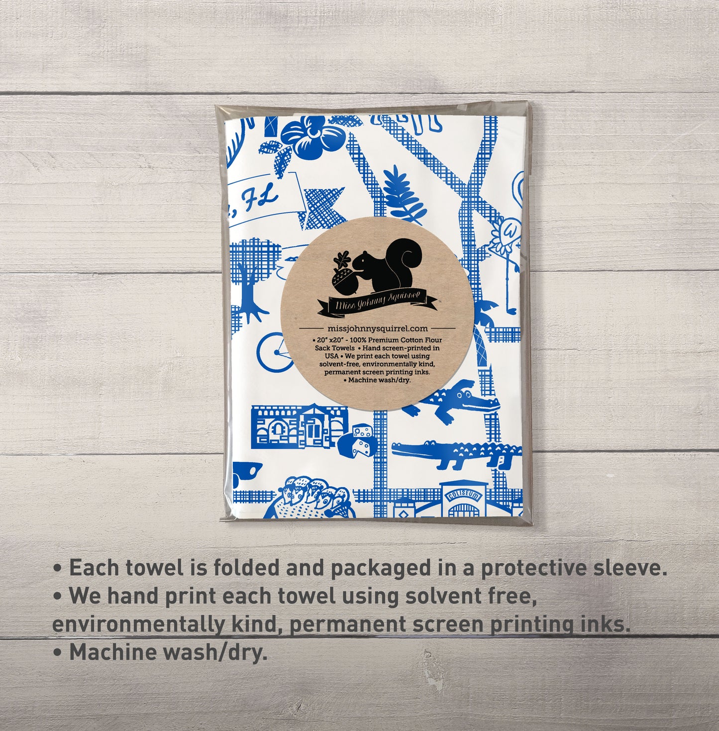 St Petersburg Map Tea Towel